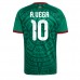 Mexico Alexis Vega #10 Hjemmedrakt VM 2026 Korte ermer
